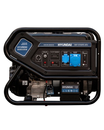Купить бензиновый генератор Hyundai HHY9750FE-ATS (Максимальная мощность 7,5 кВт)