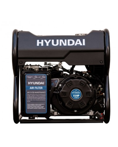 Купить трехфазный бензиновый генератор Hyundai HHY9550FE-3-ATS (напряжение 220/380. Максимальная мощность 6,5 кВт)